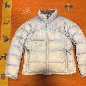The North Face Off-White Puffer Jacket